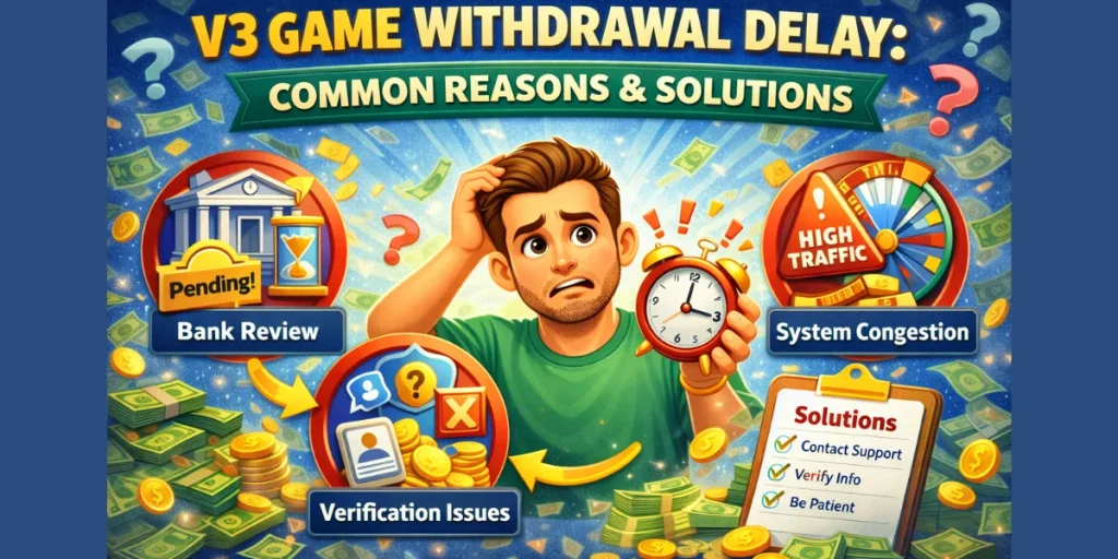 V3 Game Withdrawal Delay