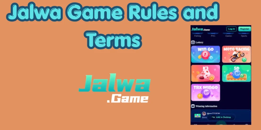 Jalwa Game Rules and Terms